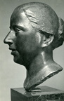 Unbekannte Frau "die verschönerte Rosa"