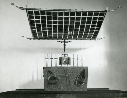 Obergösgen Altar mit Zubehör