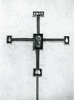 Kreuz mit Antliz und Bluttropfen