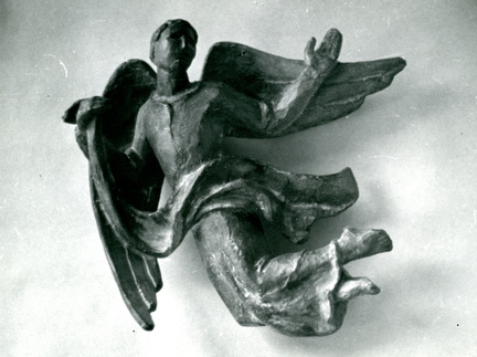 Tabernakel mit Engel und Kreuz